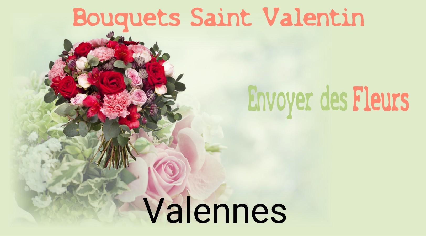 Roses de Saint-Valentin livrées à Valennes